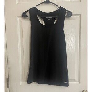 Amazon Essentials Women's Tech Stretch Racerback Tank Top Black Medium